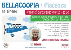Scopri di più sull'articolo Finale Bellacoopia Piacenza, venerdì 26 maggio con Patrizio Roversi