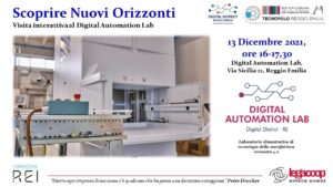 Scopri di più sull'articolo Scoprire Nuovi Orizzonti, visita delle cooperative al Digital Automation Lab di Reggio Emilia