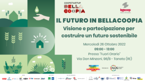 Scopri di più sull'articolo Finale Bellacoopia Emilia-Romagna, il 26 ottobre al Fuori Orario di Taneto